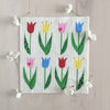 Tulips Swedish Dishcloth