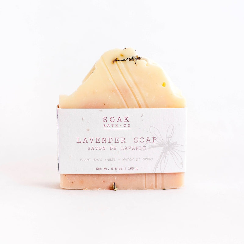 Soak Bath Co. Lavender Handmade Soap