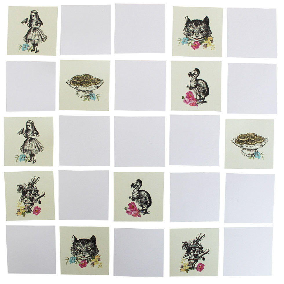  Truly Alice - Free Printable Memory Game, TT-Talking Tables, Putti Fine Furnishings