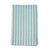 Seafoam Cotton Linen Striped Tablecloth