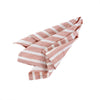 Coral Cotton Striped Napkin