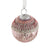 Beaded Ball Christmas Ornament - Pink | Putti Christmas 