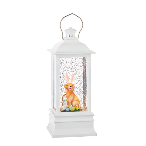 Dog with Bunny Ears LED Perpetual Lantern | Putti Easter Celebrations 