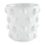 White Beaded Pot