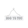 Halloween Door Hanger "Boo to You" - Putti Celebrations Canada