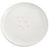 Hanukkah Round White Ceramic Platter | Putti Hanukkah Celebrations