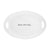 Mud Pie "Now Serving" Oval Melamine Platter