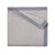 Elegant Baby Light Teal Stripe Knit Blanket | Le Petite Putti Canada