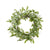 Small Mistletoe Candle Wreath