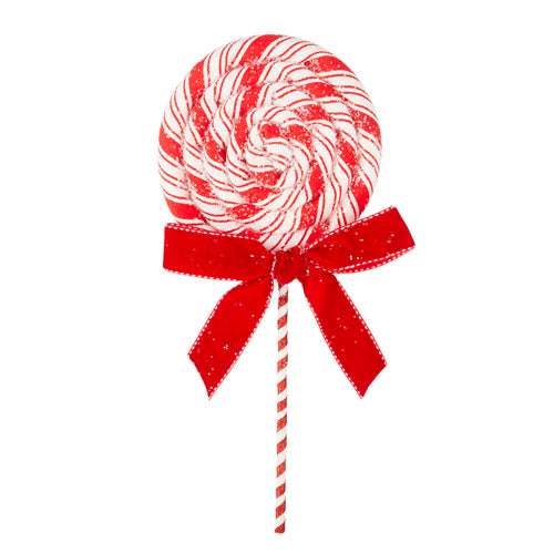 Candy Cane Lollipop