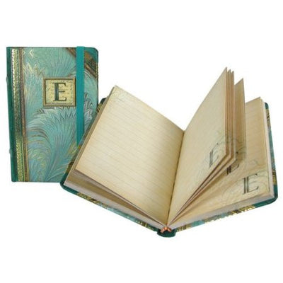 Mini Monogrammed Marbleized Note Book, Punch Studio, Putti Fine Furnishings