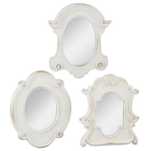 Distressed Vintage Mirror  | Putti Fine Furnishings 