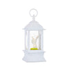 Bunny and Baby Rotating Lighted Shimmer Lantern