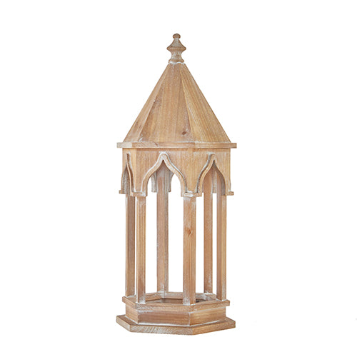 Raz Natural Wood Lantern | Putti Fine Furnishings 