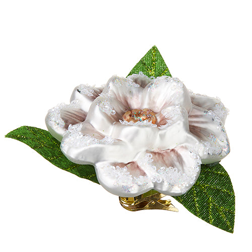 Clip-On Magnolia Ornament