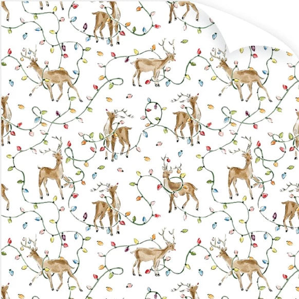 Dogwood Hill Reindeer Games Wrapping Paper Roll | Putti Christmas 