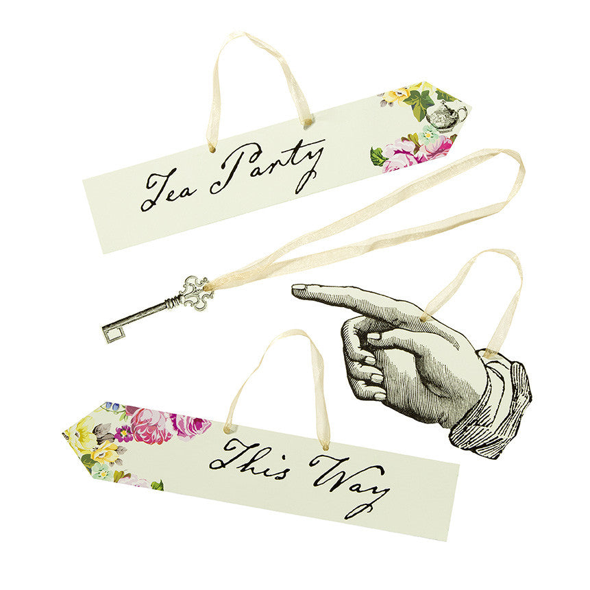  Truly Alice Scene Setter Signs, TT-Talking Tables, Putti Fine Furnishings