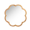 Scallopped Ratan Round Mirror  | Putti Fine Furnishings