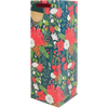 Yuletide Blooms Christmas Bottle Bag | Putti Christmas Gift Bags