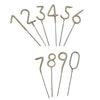 Number Sparklers - Zero to Nine, S&S-Siu & Sons, Putti Fine Furnishings