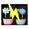 Superhero "Zap" Cupcake Kit, MM-Meri Meri UK, Putti Fine Furnishings
