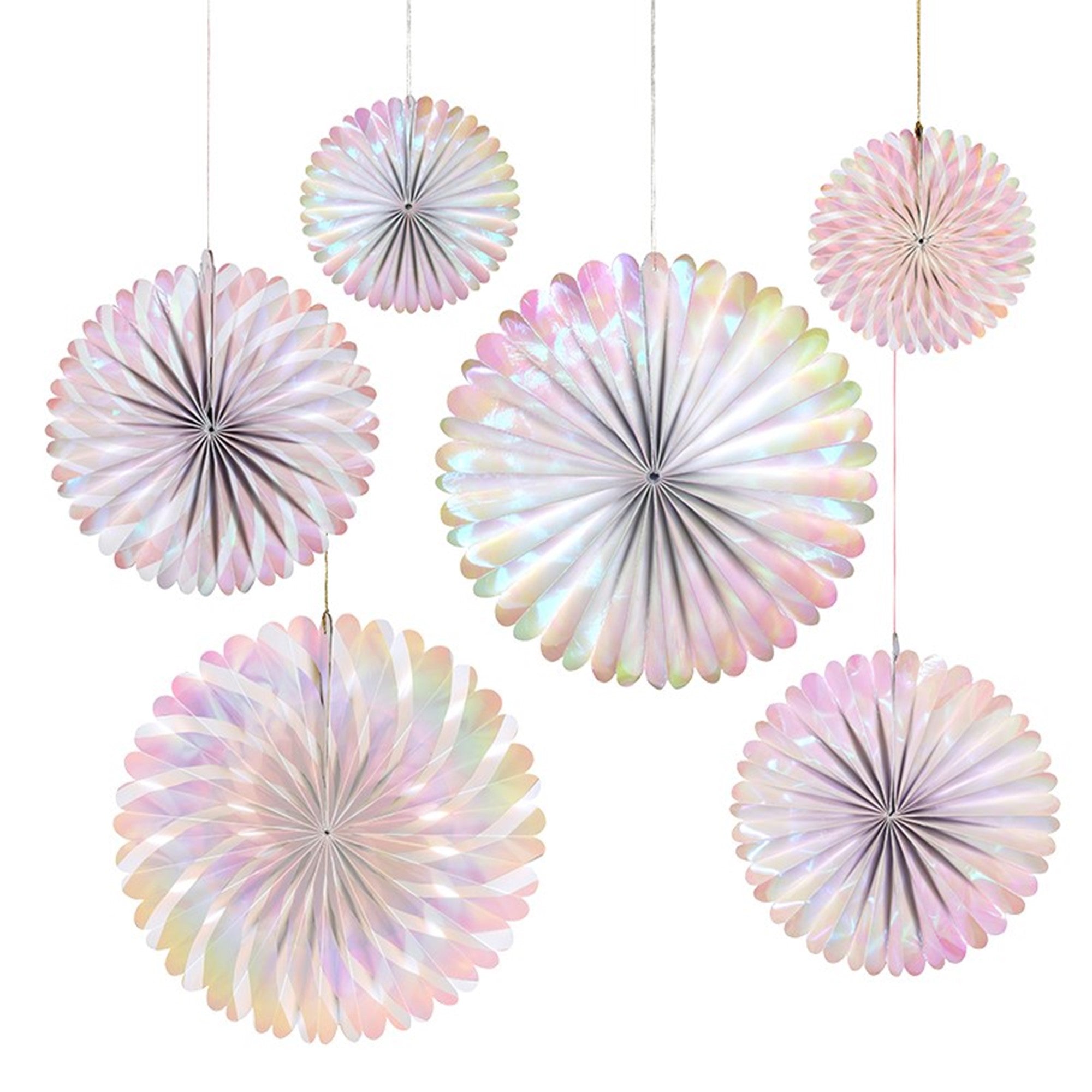  Meri Meri Iridescent Pinwheels, MM-Meri Meri UK, Putti Fine Furnishings