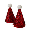 Meri Meri Mini Glitter Santa Hats, MM-Meri Meri UK, Putti Fine Furnishings