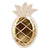 Meri Meri  Gold Pineapple Plate -  Party Supplies - Meri Meri UK - Putti Fine Furnishings Toronto Canada - 1