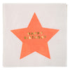 Meri Merri Jazzy Star Paper Napkins - Large -  Party Supplies - Meri Meri UK - Putti Fine Furnishings Toronto Canada - 7