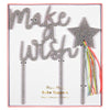 Meri Meri "Make a Wish" Acrylic Cake Toppers, MM-Meri Meri UK, Putti Fine Furnishings