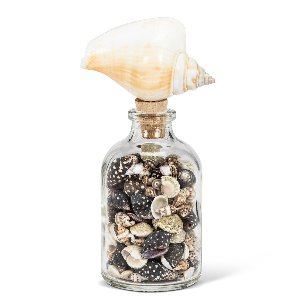 Small Bottle With Shell Stopper