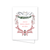 Nutcracker Toile "Sweet Holiday Wishes" Greeting Card  | Putti Fine Furnishings 