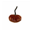 Small Velvet Pumpkin - Luxe Burnt Orange | Putti Fine Furnishings Canada