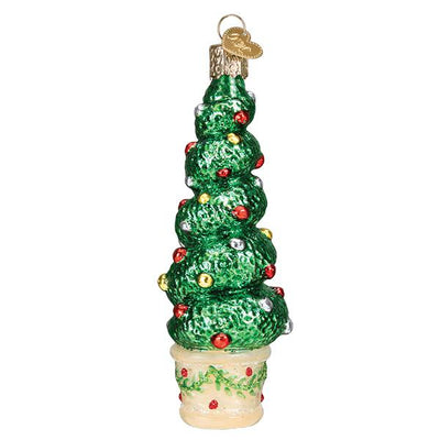 Old World Christmas Holiday Topiary Ornament