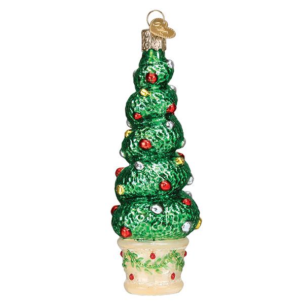 Old World Christmas Holiday Topiary Ornament