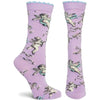 Ozone Angel de Jouy Socks - Purple | Putti Fine Fashions Canada