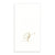 Gold Monogram Paper Guest Towel - Letter X, CI-Caspari, Putti Fine Furnishings