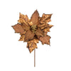 Bronze Poinsettia stem | Putti Christmas Canada