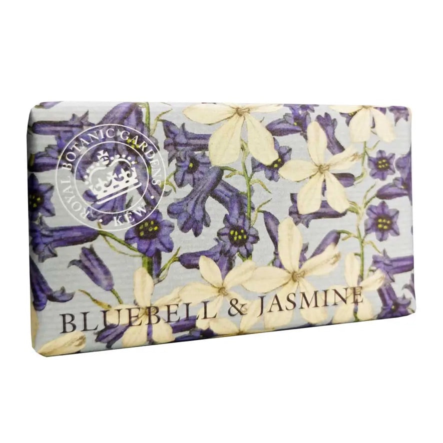 Kew Gardens Bluebell & Jasmine Luxury Soap