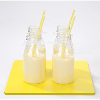 Mini Plastic Milk Bottles, TT-Talking Tables, Putti Fine Furnishings