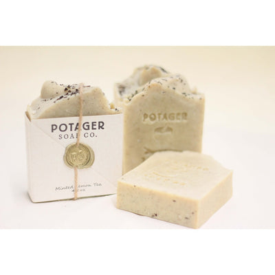 Potager Soap Company Handmade Organic Soap - Minted Lemon Tea | Putti