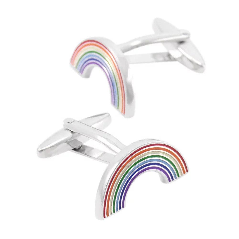 Glen Ogal - Rainbow Cufflinks