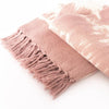 Pink Tie Dye Throw Blanket