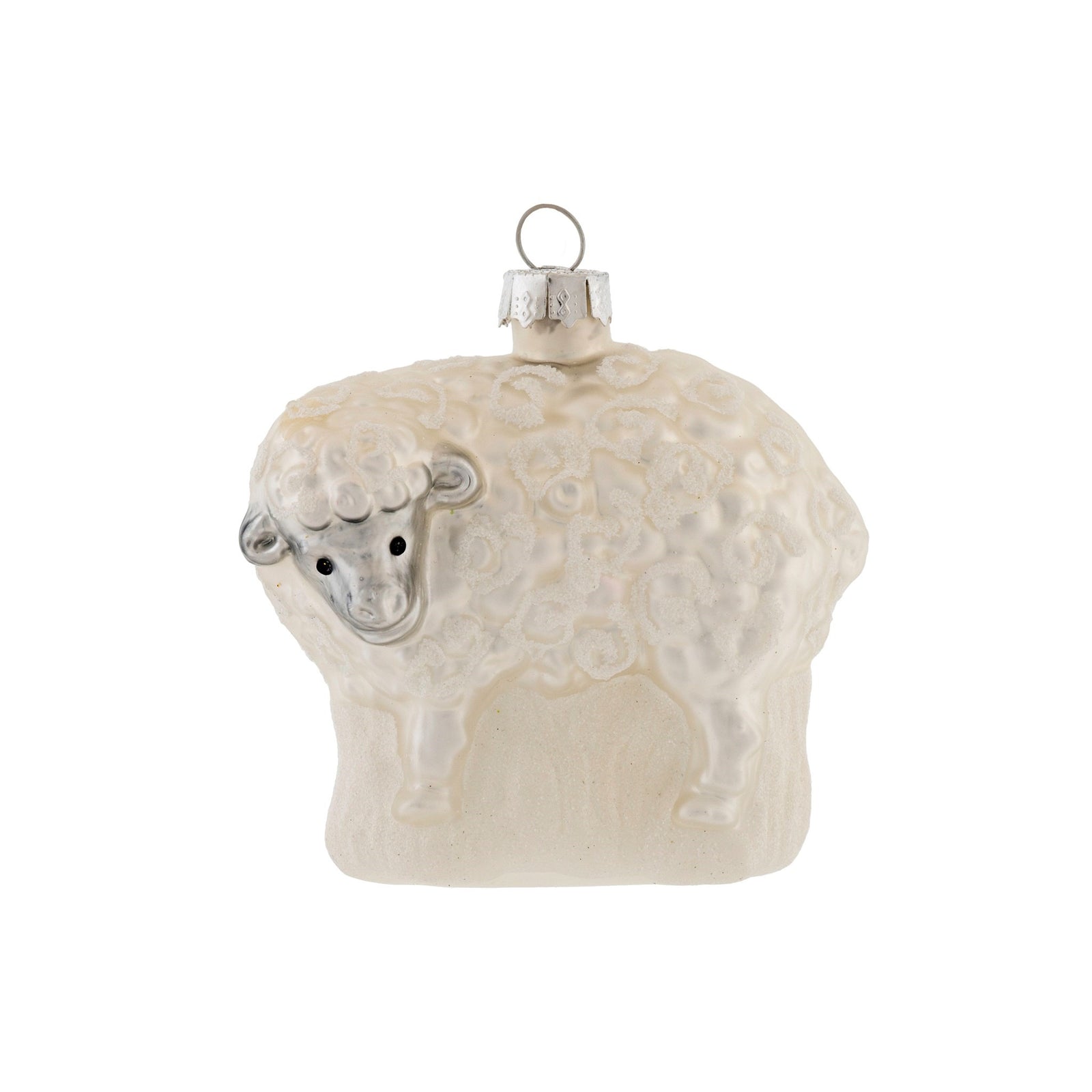 Figural Glass Christmas Ornaments