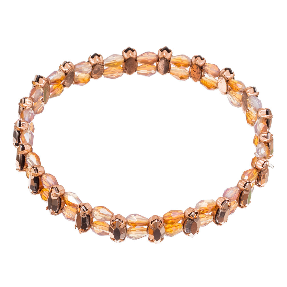 Rose Gold Small Marquis Gem Bracelet | Putti Fine Fashions 