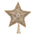 Kurt Adler Gold and Platinum Beaded Star Tree Toper | Putti Christmas 