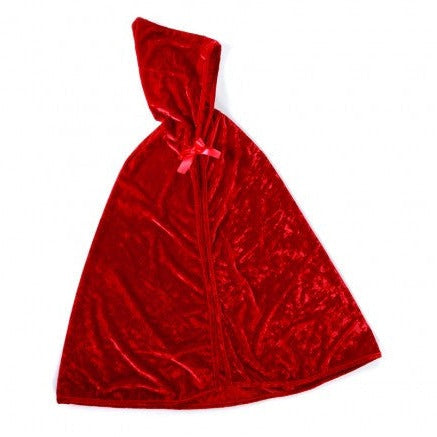 Little Red Ridding Hood Velvet Cape-Dress Up Costumes-Creative Education-Putti Fine Furnishings