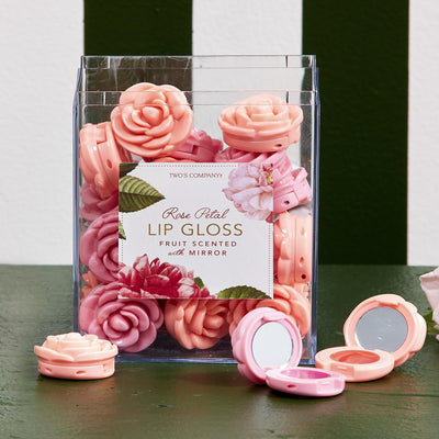 Rose Lip Gloss with Mirror