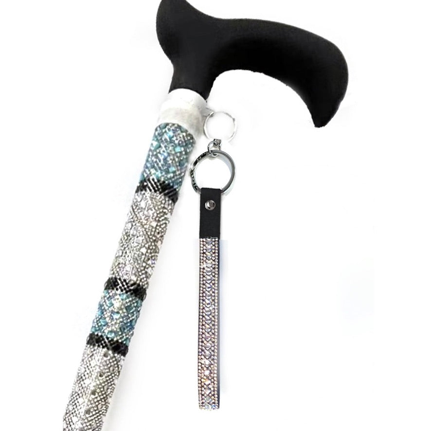 Jacqueline Kent "Sugar Cane" lady kent Turquoise Adjustable Medical Cane | Putti 