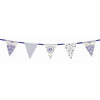 Party Porcelain Blue Bunting -  Party Supplies - Talking Tables - Putti Fine Furnishings Toronto Canada - 3